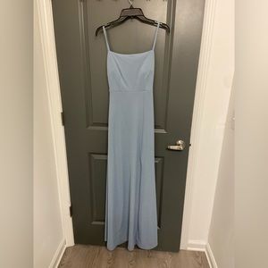 Birdy Grey Bridesmaid Dress - Dusty Blue - Benny Dress